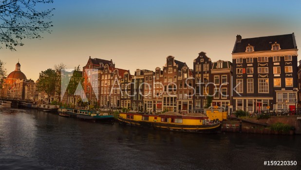 Picture of Gracht in Amsterdam